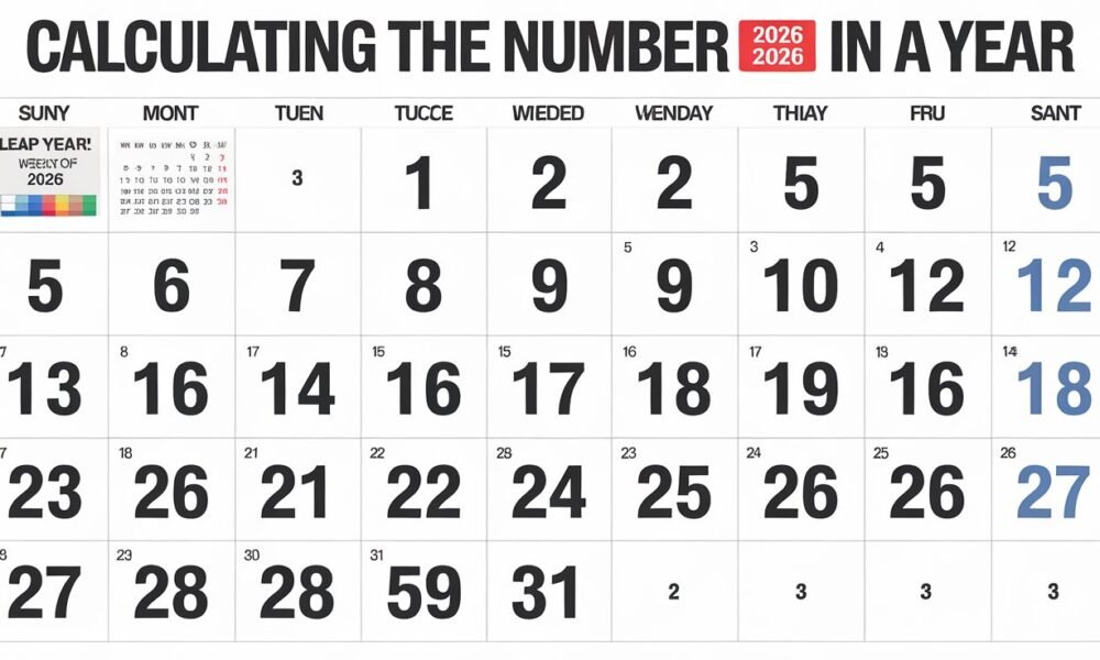 how many weeks in a year
