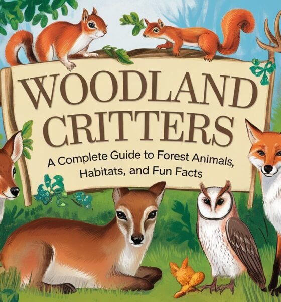 The term woodland critters refers to animals that primarily live in forests, woodlands, and heavily wooded areas.